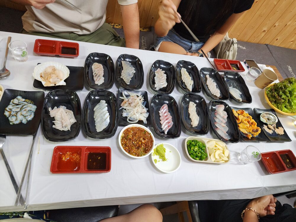 raw fish in sokcho